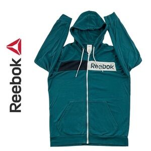 Reebok Vintage Cross-Fit Fleece Full-Zip Hoodie